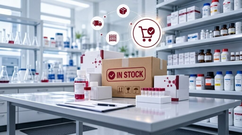 Availability of Laboratory Products in Stock